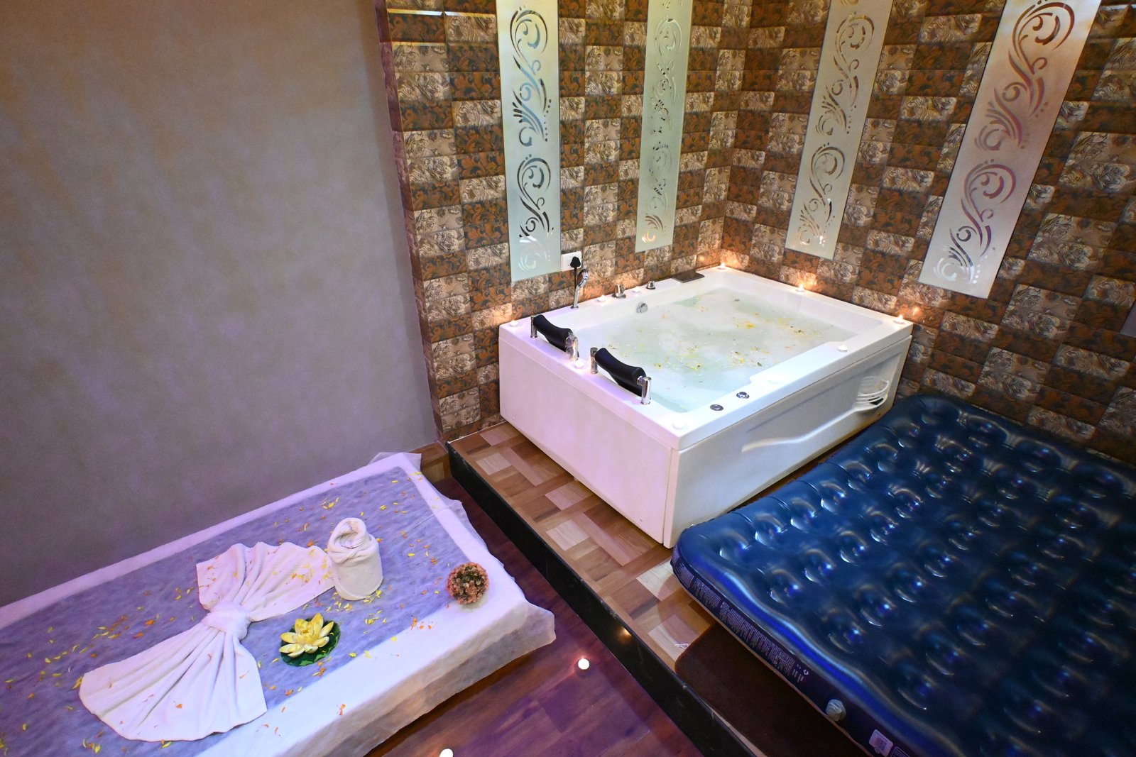 Relaxing spa ambience at Blue Lotus Spa Chembur
